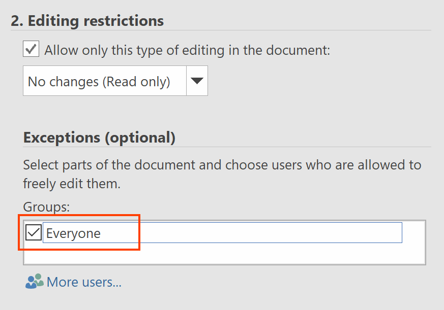 how to remove protected word document from editing