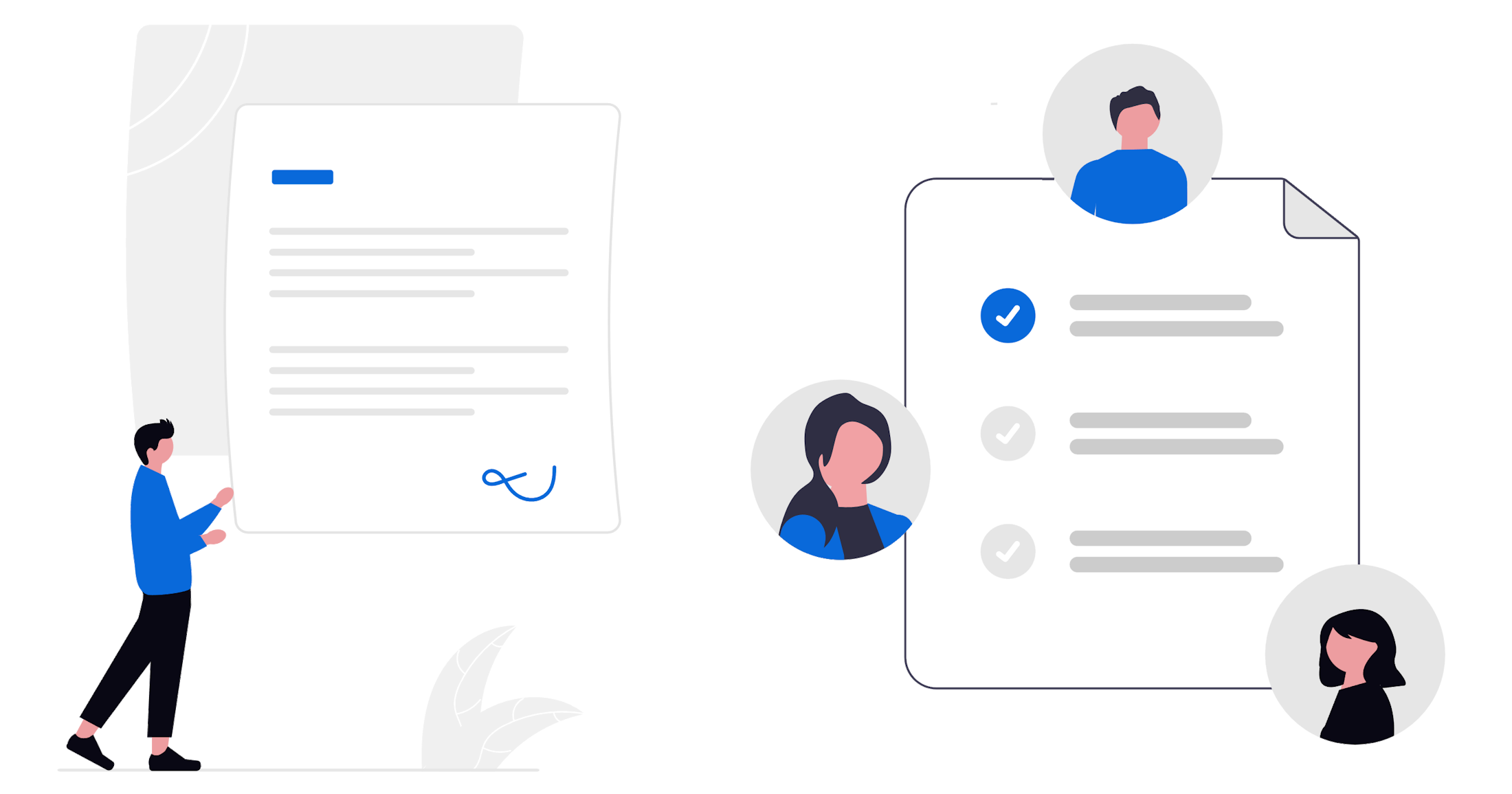 Contract lifecycle management guide showing stages from creation to renewal or termination