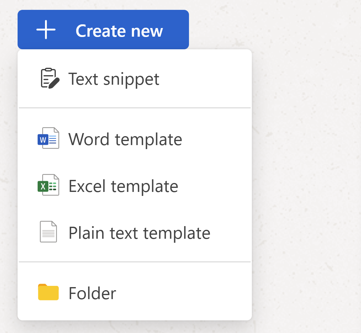 Navigate folders in the sidebar