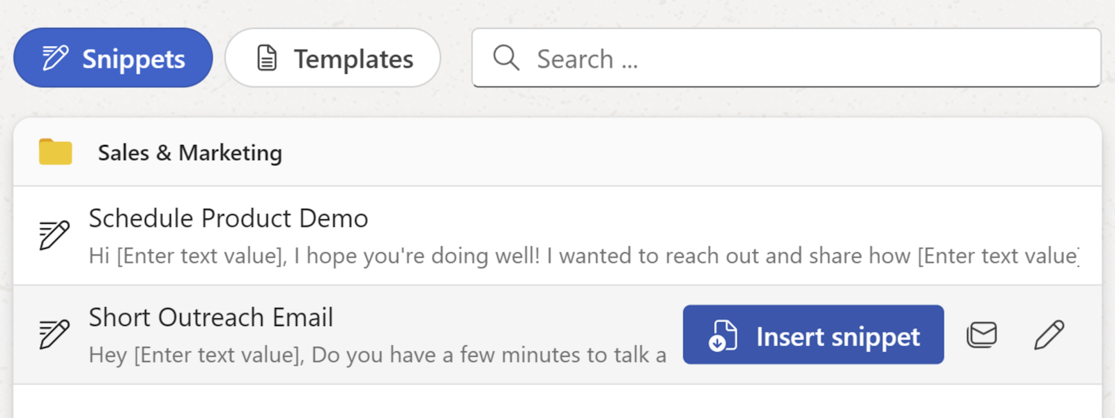 Copy the completed email to clipboard or insert directly into Gmail with the WordFields Chrome extension.